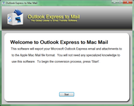 Outlook Express to Mac Mail screenshot